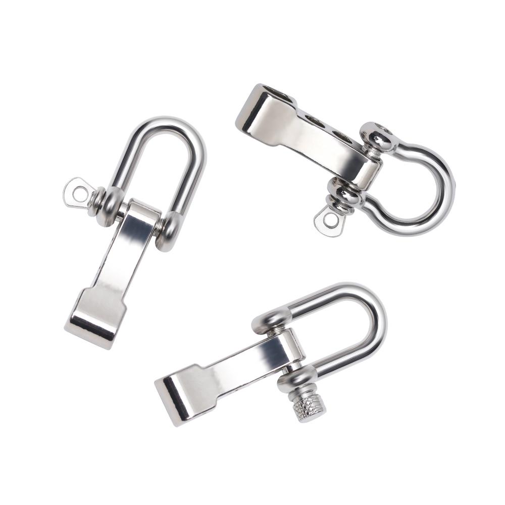 MUVAKO 1 / 2 Vòng Tay Paracord Bằng Hợp Kim Kẽm Chất Lượng Cao