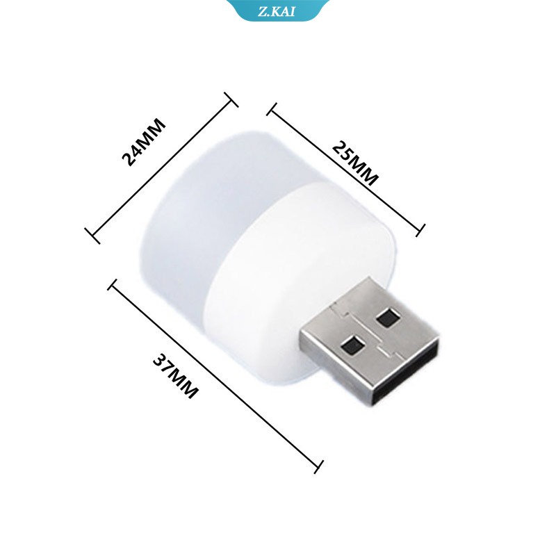 Đèn LED Đọc Sách Bảo Vệ Mắt Cổng Sạc USB Hình Tròn Nhỏ Gọn Bảo Vệ Mắt Cho Máy Tính Xách Tay