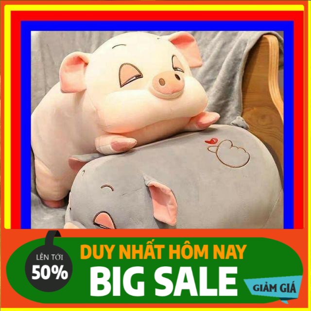 <HOT> Gấu bông gối ôm heo béo ú đáng yêu ngộ nghĩnh CUTE MỚI NHẤT 2021