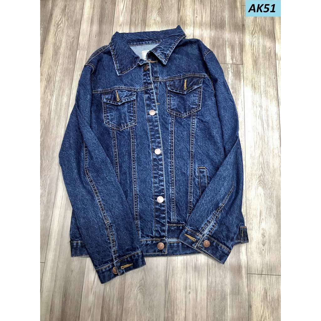Áo khoác jeans nam trung niên chất vải VNXK AK51