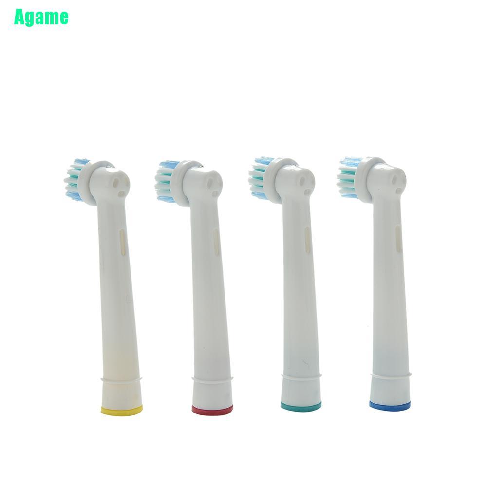 4 Đầu Bàn Chải Đánh Răng Điện Eb17-4 Thay Thế Cho Braun Oral B White Zzk