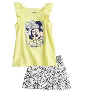 Set áo + chân váy bé gái Disney