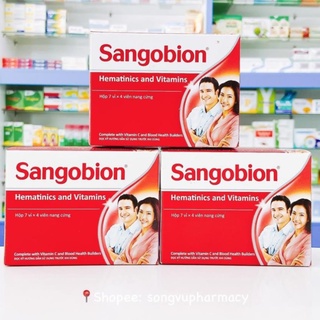 Sangobion - Bổ sung chất sắt, bổ máu thiếu máu nhược sắt