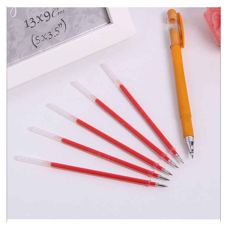 Set 20 Ruột Bút Gel Thay Thế 0.5mm 0.38mm Tiện Dụng