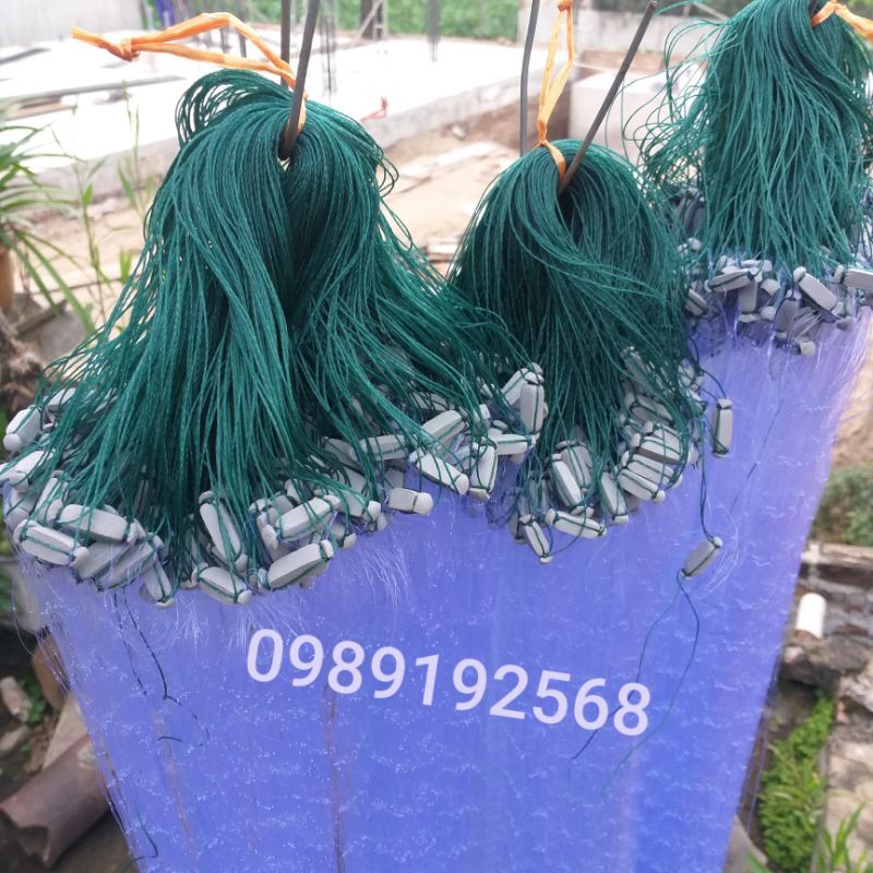 Lưới đánh cá 1 lớp then 4 cao 1, 2m dài 90m cước thái đánh cá từ 700g đến 2kg