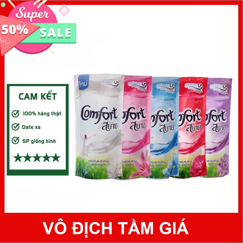 Nước xả vải Comfort Thái Lan 580ml - Mẫu Mới