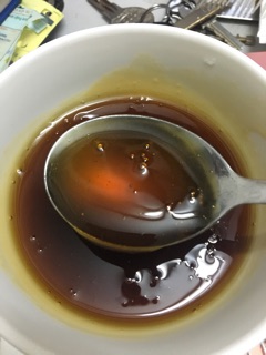 Siro ho húng chanh nhà làm