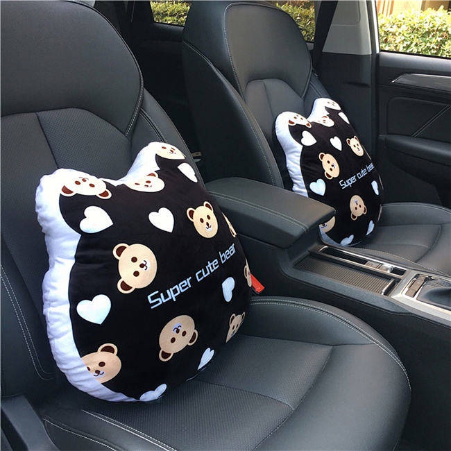 Gối đệm tựa đầu kê cổ ô tô thiết kế hoạt hình dễ thương