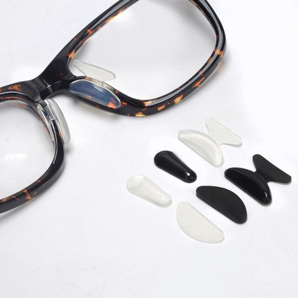 Miếng đệm dán silicone chống trượt kính và nâng gọng kính