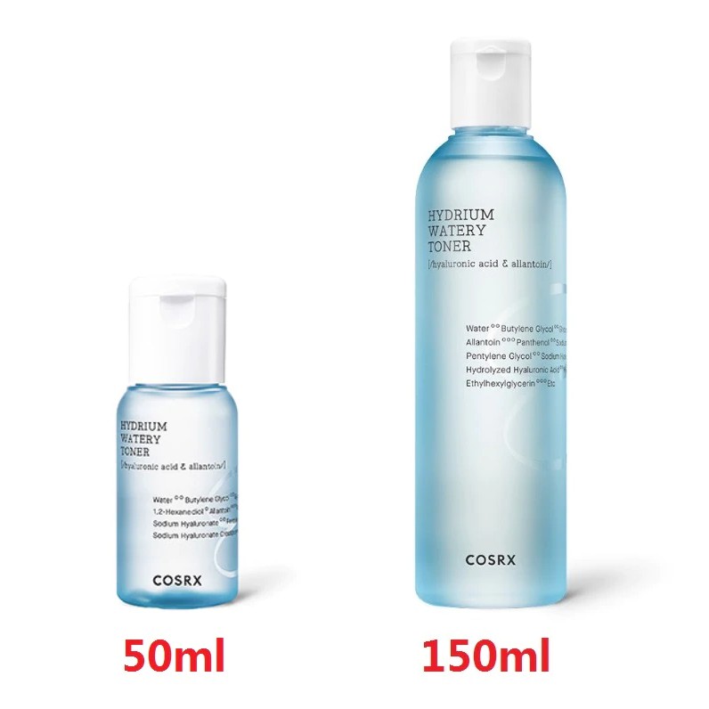 Toner cấp nước COSRX Hydrium Watery 150Ml / 50ml cao cấp