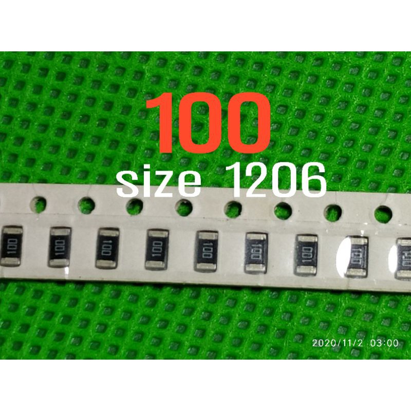 Set 10 Điện Trở 100 Smd 1206 10ohm 10 Ohm Chuyên Dụng