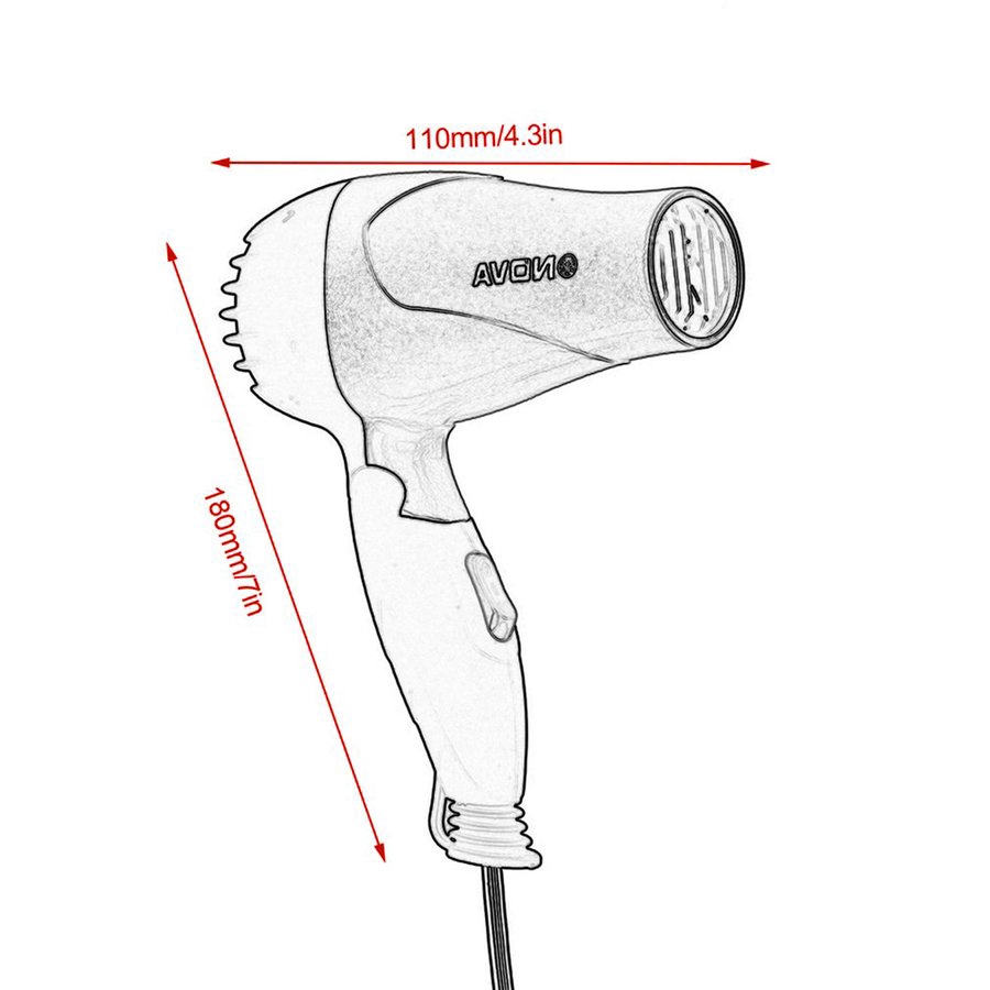 Máy Sấy Tóc Mini Gw-555 1500w