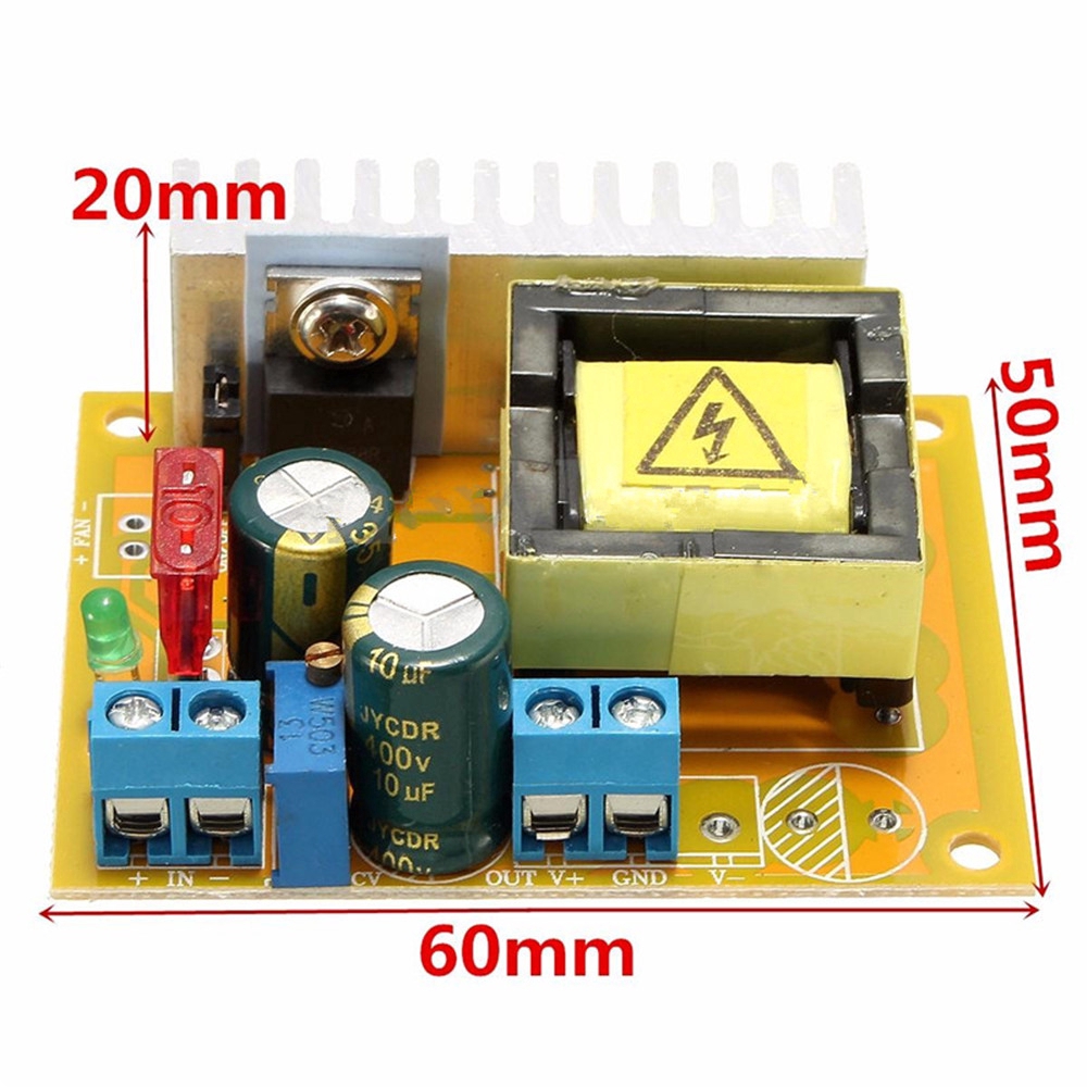 Mô Đun Tăng Áp DC 8-32V 45v-390V ZVS Chuyên Dụng