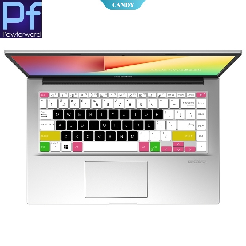 Bọc bàn phím bằng silicon mềm dành cho laptop Asus Vivobook 14 S14 K413E A413E M413I M433I S433EA S433FL 14'i