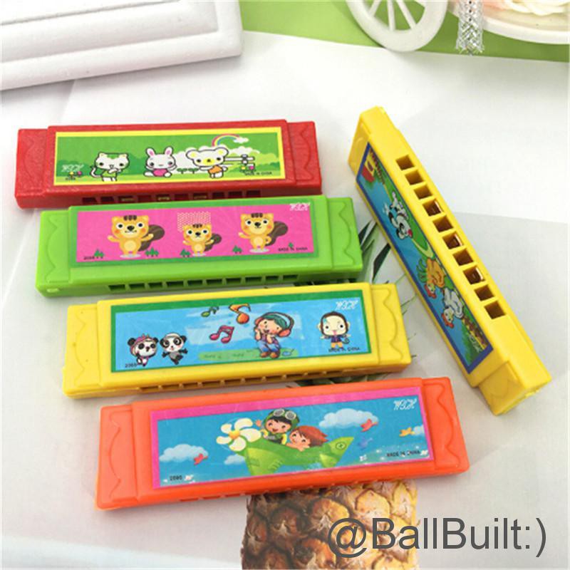 Kèn Harmonica Nhựa Hoạ Tiết Hoạt Hình Đồ Chơi Âm Nhạc Cho Bé