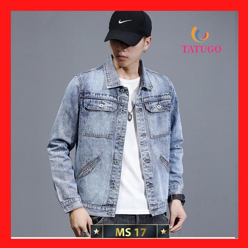 Áo Khoác Jean Nam Cao Cấp Giá Rẻ Cực Hot Tatugo MS 17