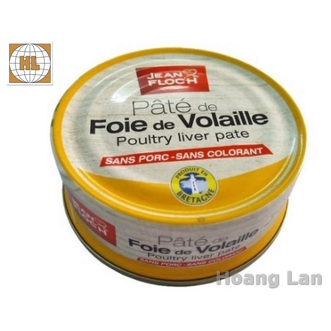 Pate gan Gà Volaille Jean Floch 78g - Pháp