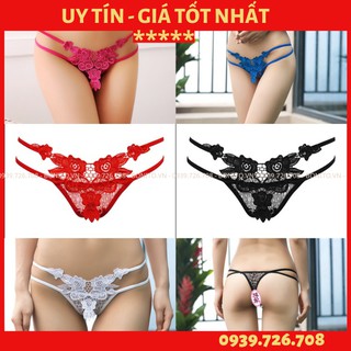 Quần lót lọt khe 2 dây phối ren