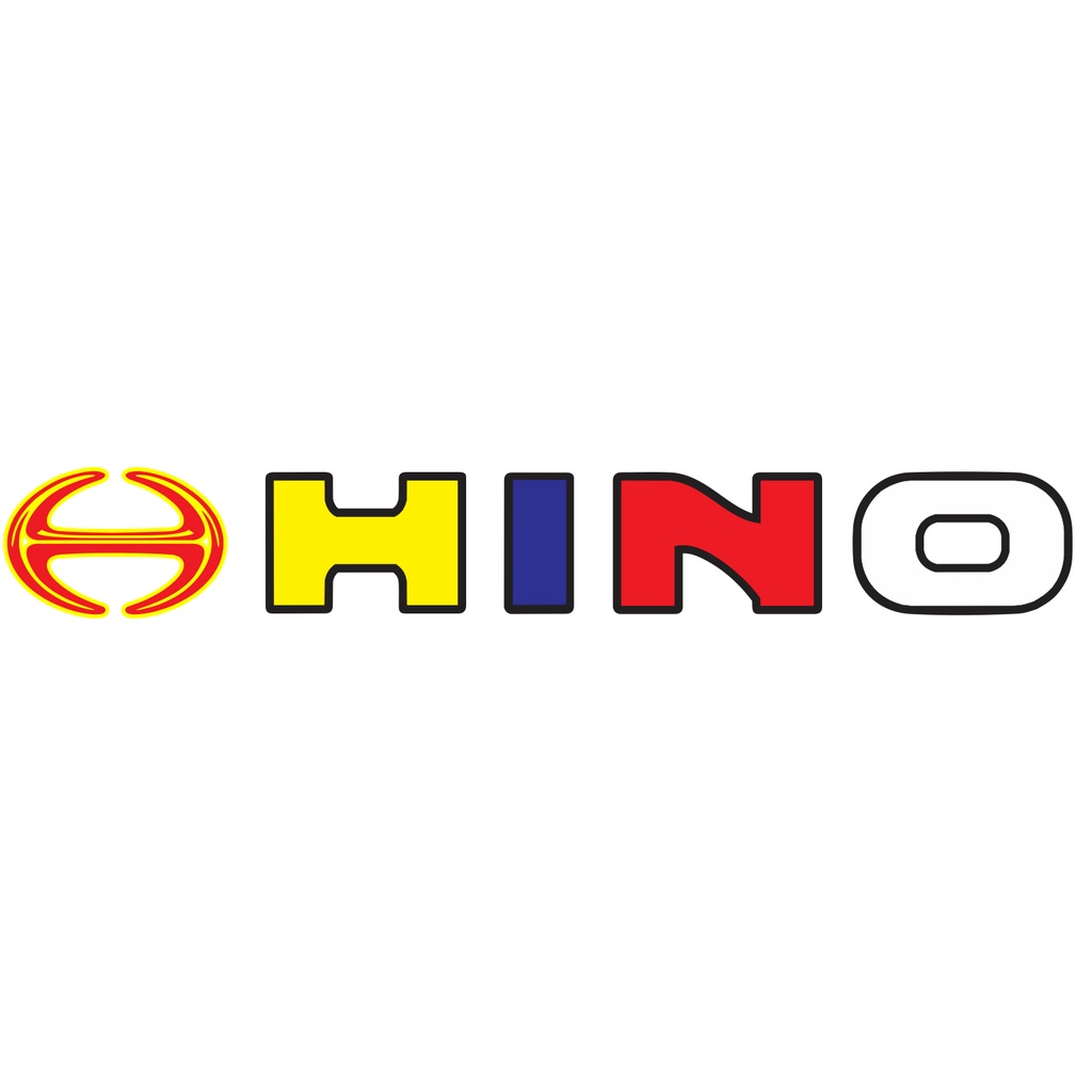 Tem chữ hino dán xe tải phản quang