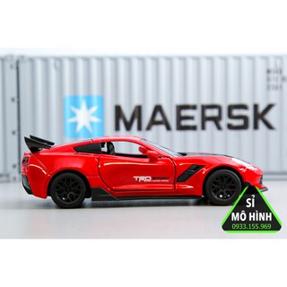 Mô hình xe Chevrolet Corvette 1:32 Đỏ