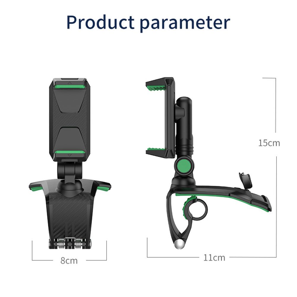 Giá đỡ điện thoại/ thiết bị định vị GPS 1200 độ tùy chỉnh tiện dụng cho xe hơi | BigBuy360 - bigbuy360.vn