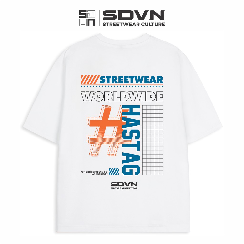 Áo Thun Unisex Nam Nữ SDVN HASTAG | BigBuy360 - bigbuy360.vn