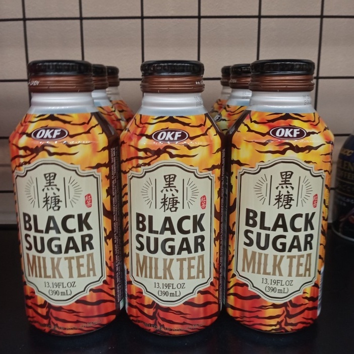 Trà sữa đường đen BlackSugar Milk Tea Hàn Quốc - 390ml