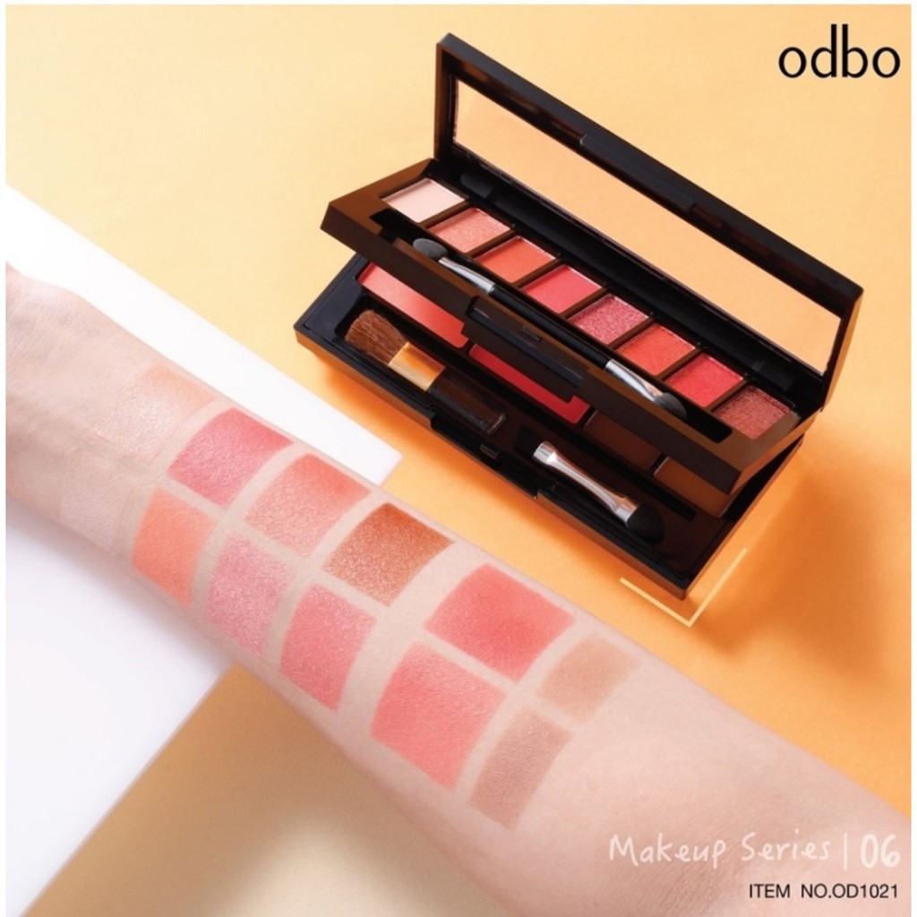 Phấn mắt Odbo 2 tầng Makeup OD1021