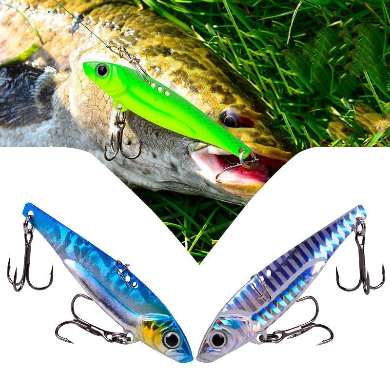 Mồi Lure_ Mồi Câu Lure Cá Sắt VIB Lazer _Mồi Câu Cá Lóc