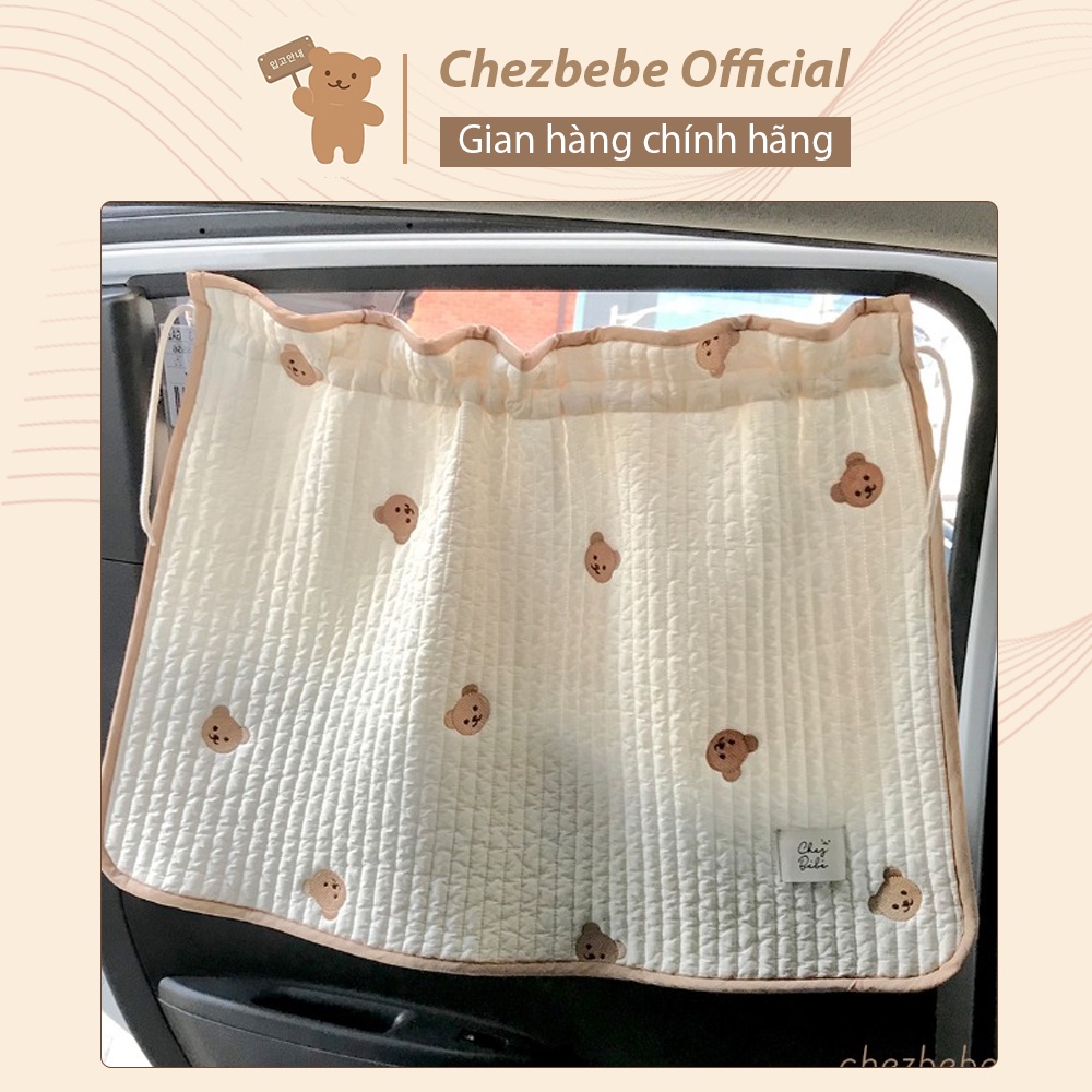 Rèm chắn nắng Chezbebe thêu gấu Shegomi / hổ Shegomi