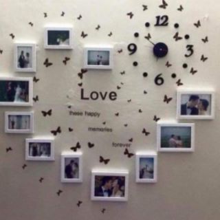 BỘ KHUNG TRÁI TIM ĐỒNG HỒ DECAN