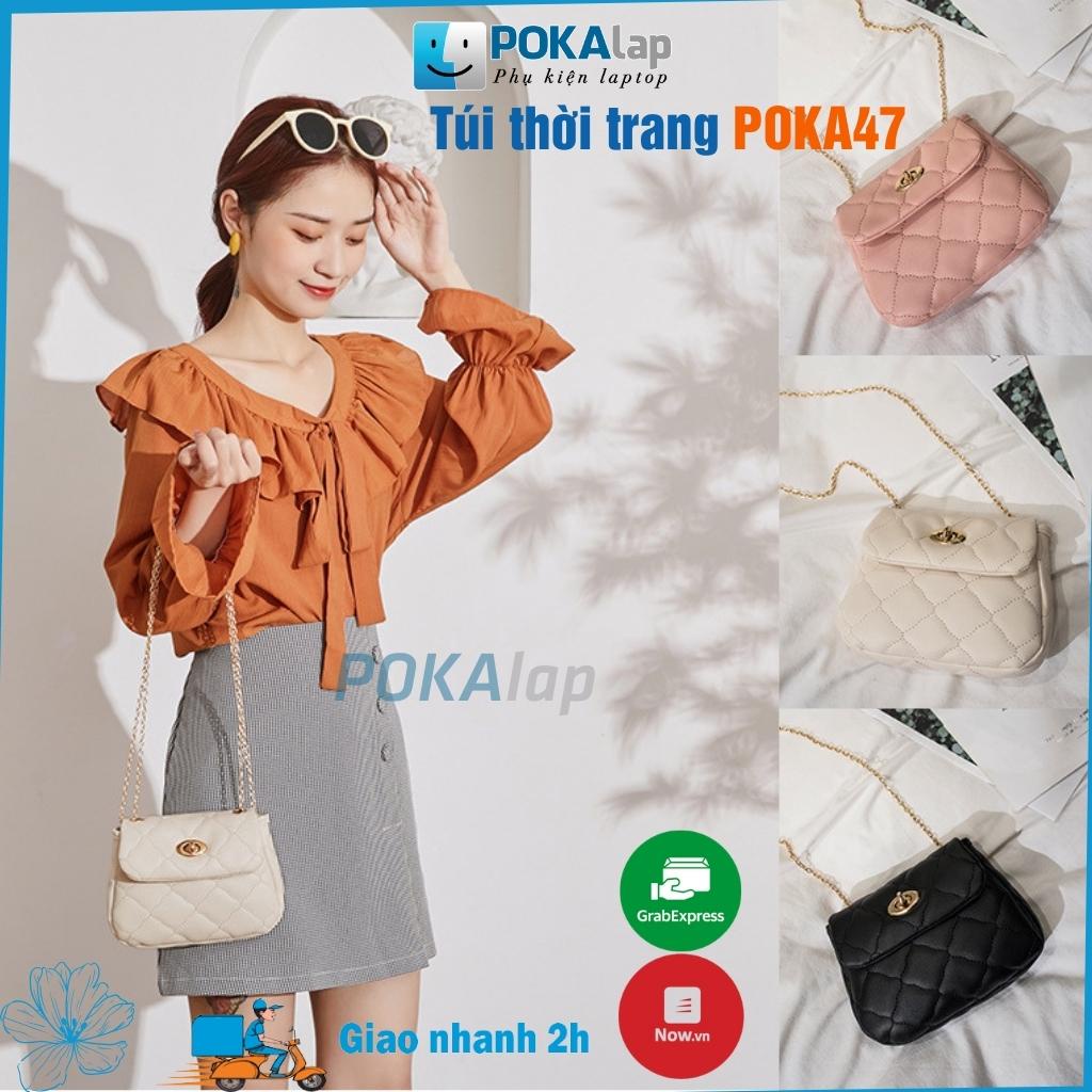 Túi đeo vai nhỏ thời trang nữ POKA47 phiên bản Hàn quốc trẻ trung, dễ thương - POKALAP