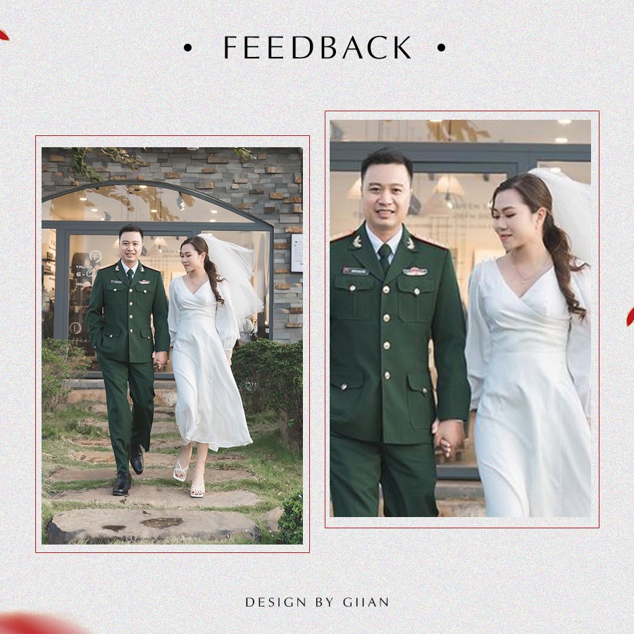 Váy trắng dự tiệc dáng dài cổ V phối ren thiết kế chính hãng GIIAN, đầm cô dâu lụa đính ngọc tinh tế - V2095 | BigBuy360 - bigbuy360.vn