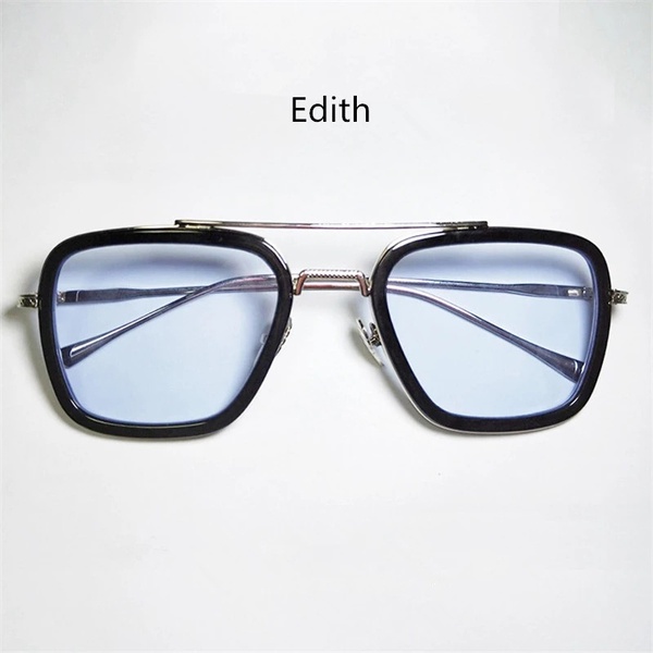 Mắt Kính Chống Nắng Tony Stark Peter Parker Phong Cách Cổ Điển Dùng Hóa Trang Cho Nam