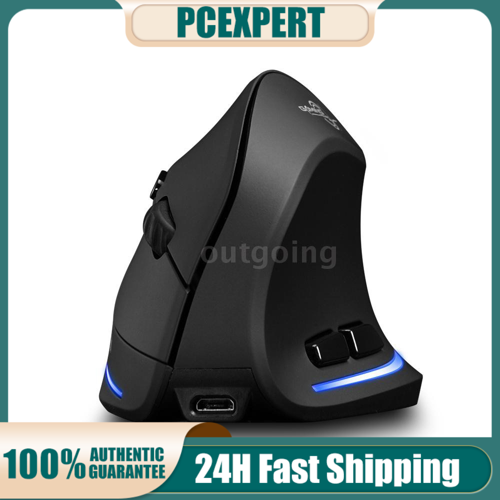 Chuột máy tính đứng F-35 không dây 2400 DPI cho PC Laptop