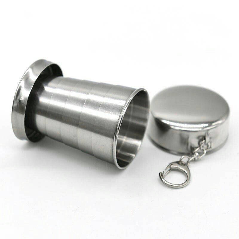 Cốc Xếp Du Lịch Inox dung tích 250ml