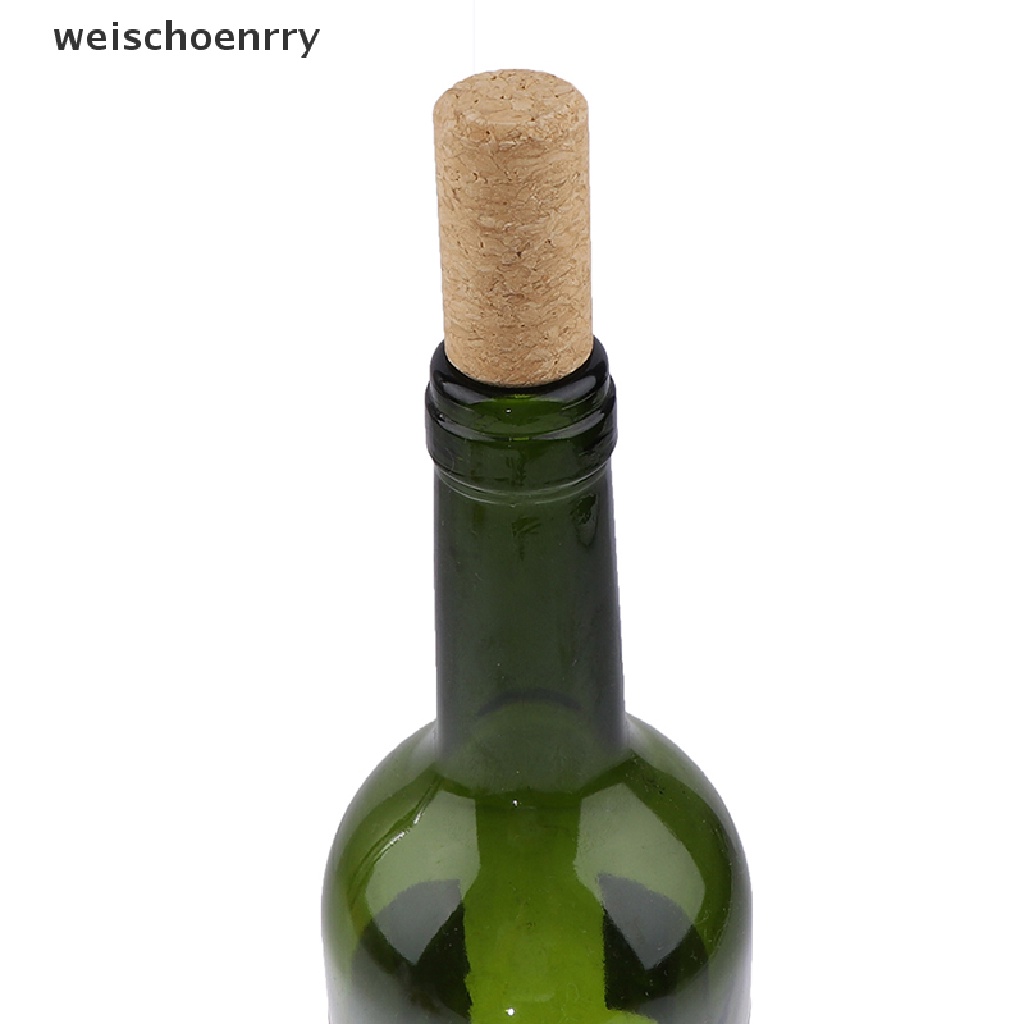 Set 10 nút bần đậy chai rượu bằng gỗ