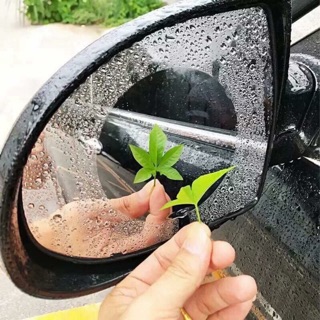 Sét 2 miếng dán gương ô tô chống bám nước