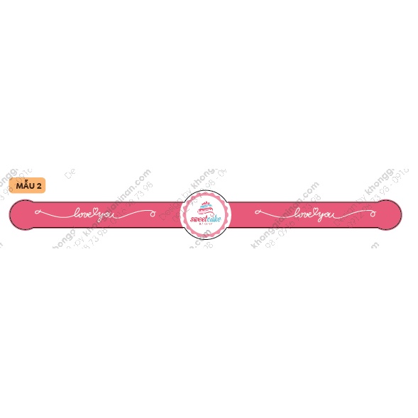 Set 60 Tem dài niêm phong hộp bánh, bánh trung thu ngàn lớp