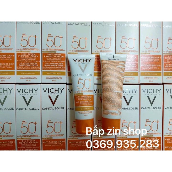 Kem chống nắng Vichy 3 in 1