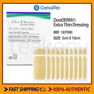 [Hàng mới về] Miếng dán ConvaTec 187900 siêu mỏng DuoDERM - 2 x 4 inch (20 miếng/ hộp)