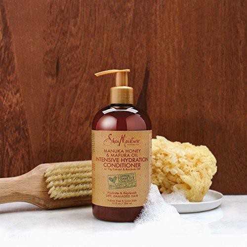 SheaMoisture - Dầu Xả Dành Cho Tóc Khô Shea Moisture Manuka Honey &amp; Mafura Oil Intensive Hydration Conditioner 384ml