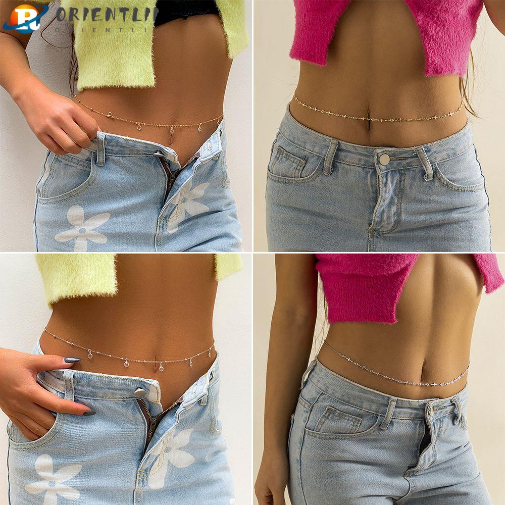 Dây đeo thắt lưng đính hạt thủy tinh quyến rũ cho đi biển
