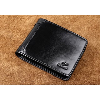 Ví ngang These To chất liệu da bò thật 100% chính hãng FULL BOX, ví da bò, ví nam