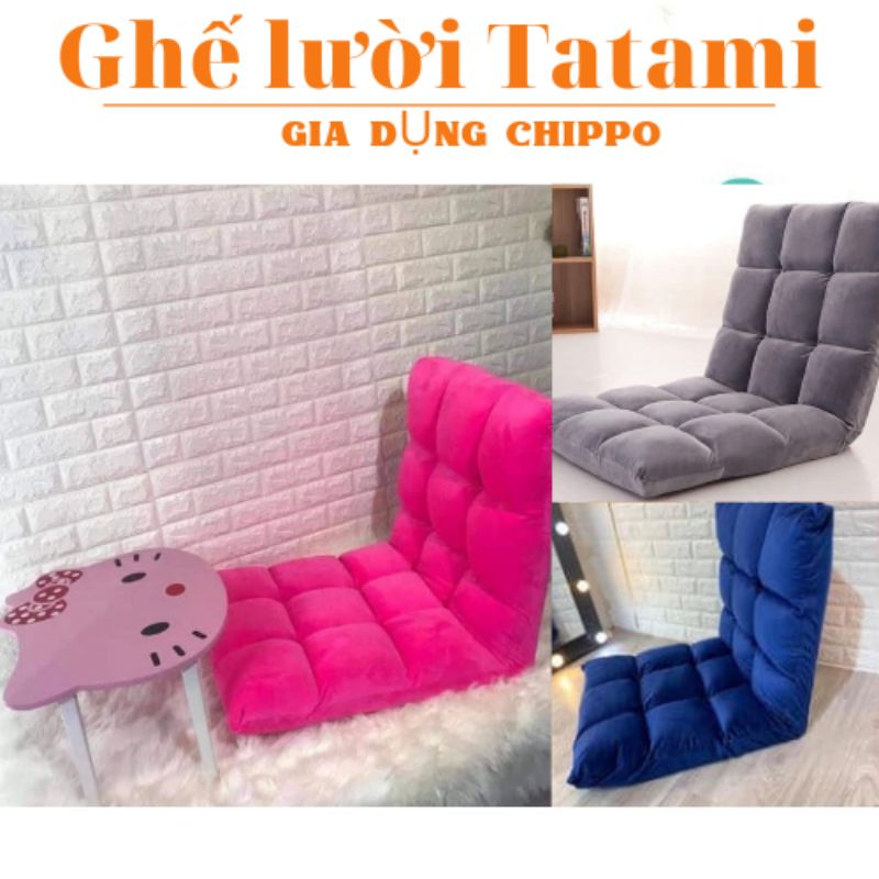 Ghế Tựa Lưng Ngồi Bệt - Ghế bệt Tatami Đẹp Xuất Sắc -Hàng loại 1 cao cấp