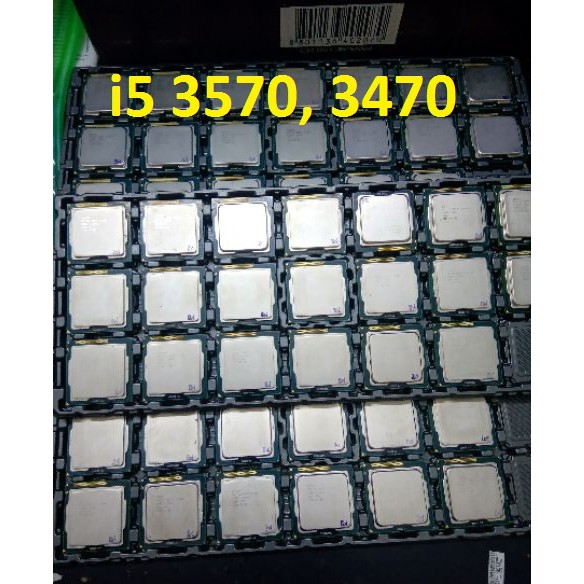 Bảo Hành 12 Tháng Cpu i5 3470, i5 3570 socket 1155 cũ i5-3470 chạy main H61, B75, Z77 - Tặng keo tản nhiệt