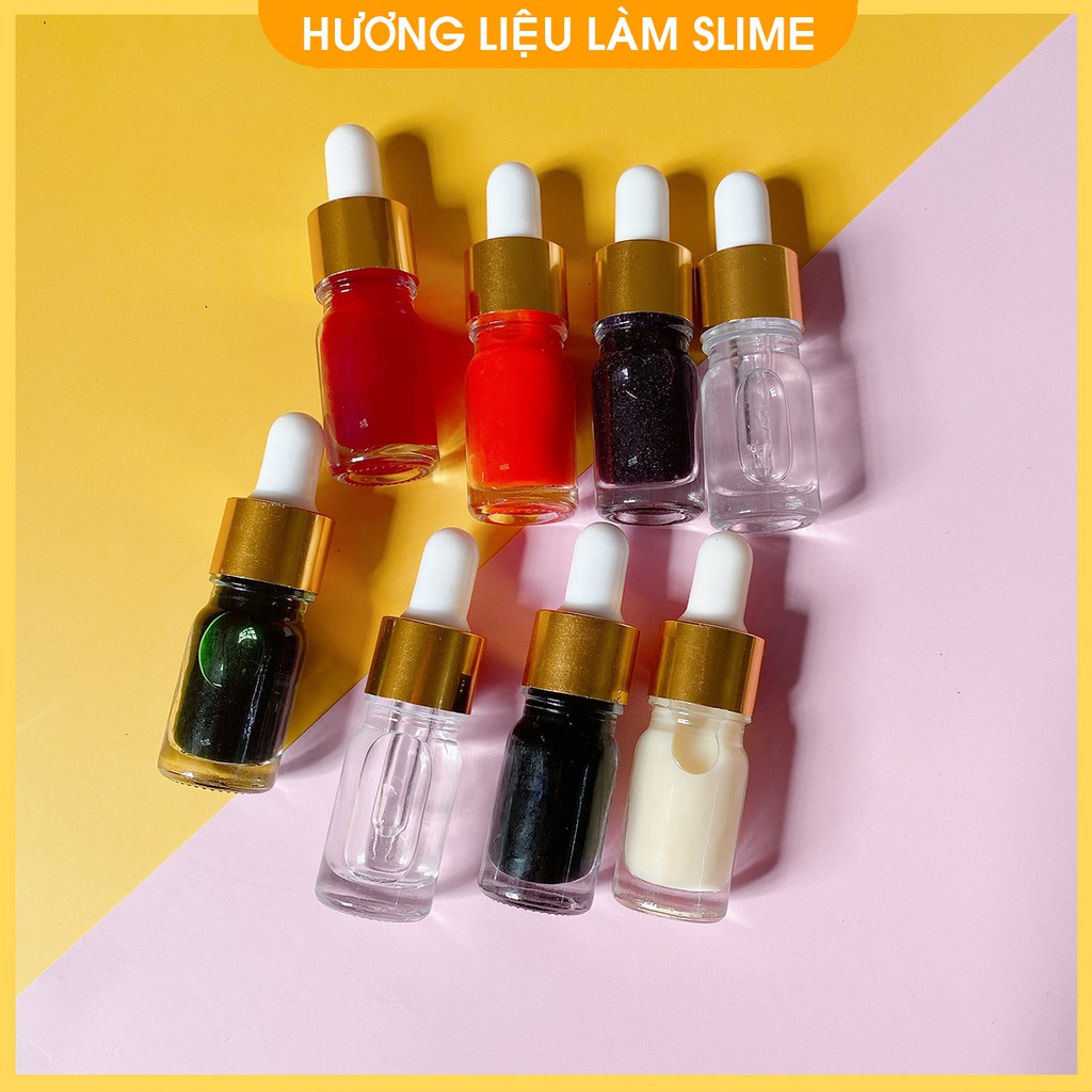 Hương liệu làm slime 5ml, Hương chuối, Hương dâu