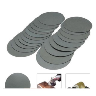 Bộ 10 tờ nhám đĩa tròn 3000 đế dán 6 inches
