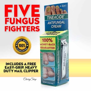 [Hàng USA] Gel trị nấm móng tay chân TINEACIDE Antifungal Cream (35g)