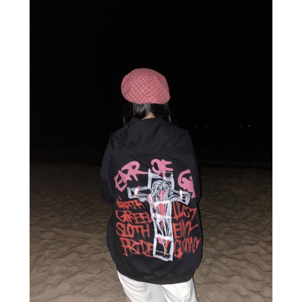 Áo Hoodie THÁNH GIÁ Ulzzang Unisex 1hitshop (2 túi bên hông) | BigBuy360 - bigbuy360.vn